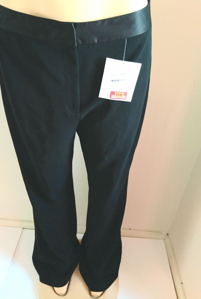DIANE VON FURSTENBERG Black Tailored Pants